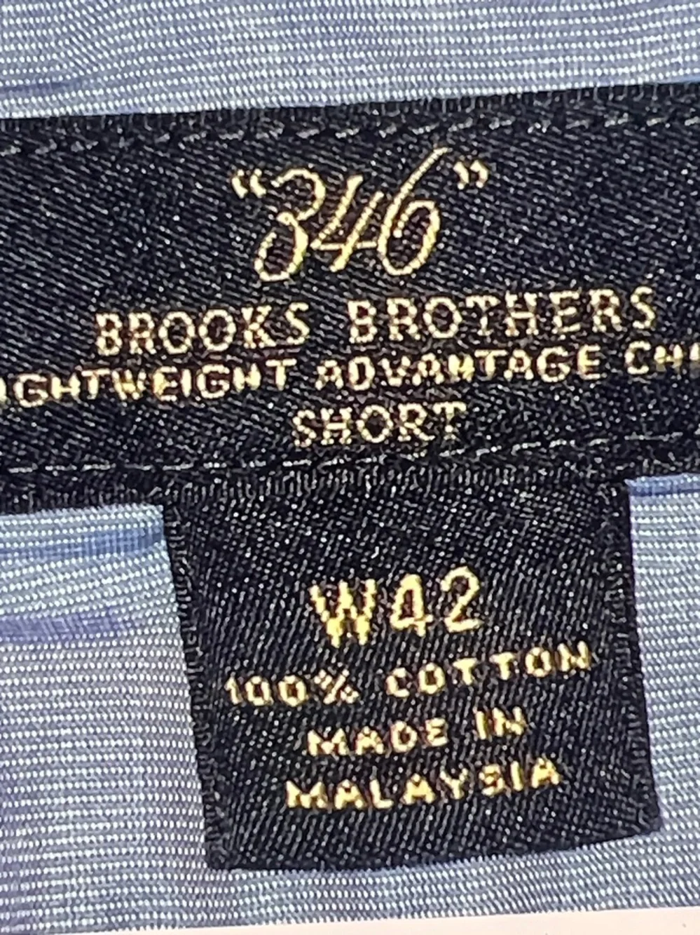 Brooks Brothers 346 chino Shorts